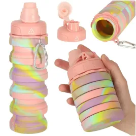 butelka-na-wode-bidon-silikonowy-skladany-z-uchwytem-bpa-free-500ml-teczowy