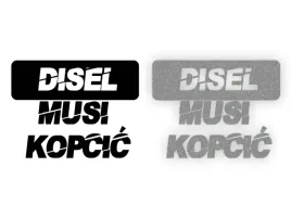 diesel-musi-kopcic-naklejka-na-samochod-na-auto-odblaskowa