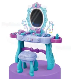 duza-toaletka-swiatelka-taboret-lusterko-akcesoria