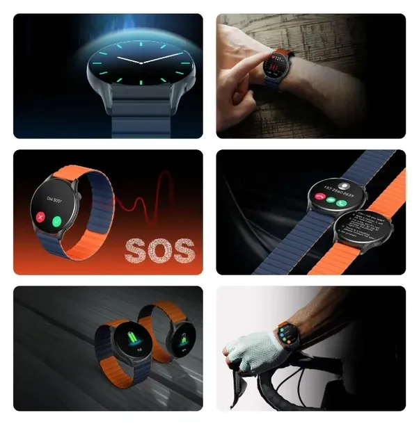zegarek-smartwatch-kieslect-kr-pro-kolor-czarny-stan-nowy