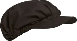 czapka-kuchenna-piekarska-z-daszkiem-czarna