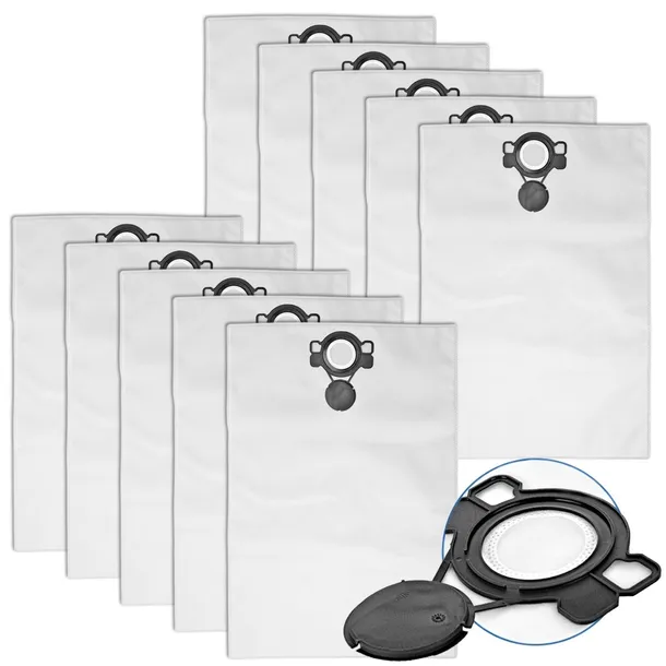 10x Worek Worki Do Odkurzacza Flex S44 VCE 33 VCE 44 L AC Flizelinowe