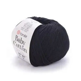 wloczka-yarnart-baby-cotton-460-czarny-50gr-165m-50percent-bawelna-50percent-akryl