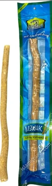 MISWAK PATYK DO MYCIA ZĘBÓW NATURALNA SZCZOTECZKA DO ZĘBÓW 18 SM +