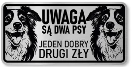 tabliczka-ostrzegawcza-uwaga-pies-border-collie-2-psy
