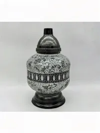 urna-srebrno-czarno-biala