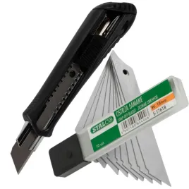 zestaw-stalco-noz-z-ostrzem-lamanym-18-mm-plus-ostrza-10szt