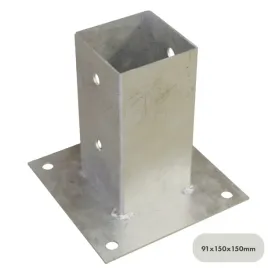podstawa-slupa-kotwa-plaska-ogrodowa-91x150x150mm-kop2