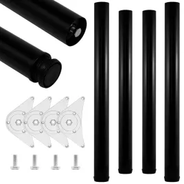 4x-noga-meblowa-do-stolu-h-710mm-60mm-czarna-z-trojkatnym-mocowaniem