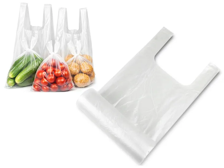 REKLAMÓWKI ZRYWKI NA W ROLCE JEDNORAZOWE FOLIOWE ZRYWKA ROLKA 5KG MOCNA 200