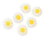 dekoracje-cukrowe-stokrotki-zolte-6-szt-srednica-25-cm-stan-nowy