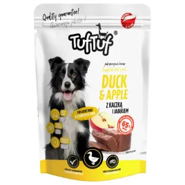mokra-karma-dla-psa-tuftuf-saszetka-mielonka-kaczka-z-jablkiem-300g