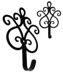 wieszak-uchwyt-na-ubrania-kluczepojedynczy-czarny