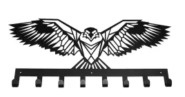 wieszak-uchwyt-na-ubrania-klucze-orzel-czarny