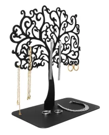 stojak-na-bizuterie-organizer-drzewko-czarny