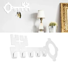 wieszak-uchwyt-na-ubrania-klucze-hak-klucz-bialy