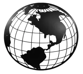 dekoracja-metalowa-scienna-globus-swiat-czarny