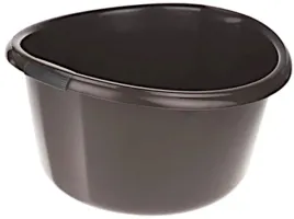 bentom-miska-okragla-solidna-brazowa-46-cm-25-l