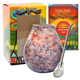 zestaw-yerba-mate-el-pajaro-guarana-50g-matero-bombilla
