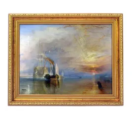 obraz-na-plotnie-w-drewnianej-ramie-walczacy-okret-30x40cm-do-salonu