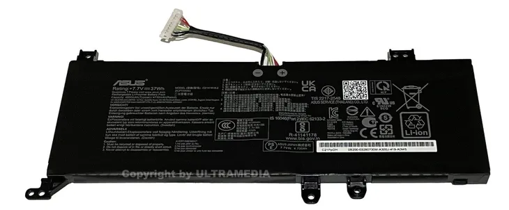 100% ORYGINAŁ bateria C21N1818 / C21N1818-2 akumulator ASUS 37Wh / Gw. 12 m