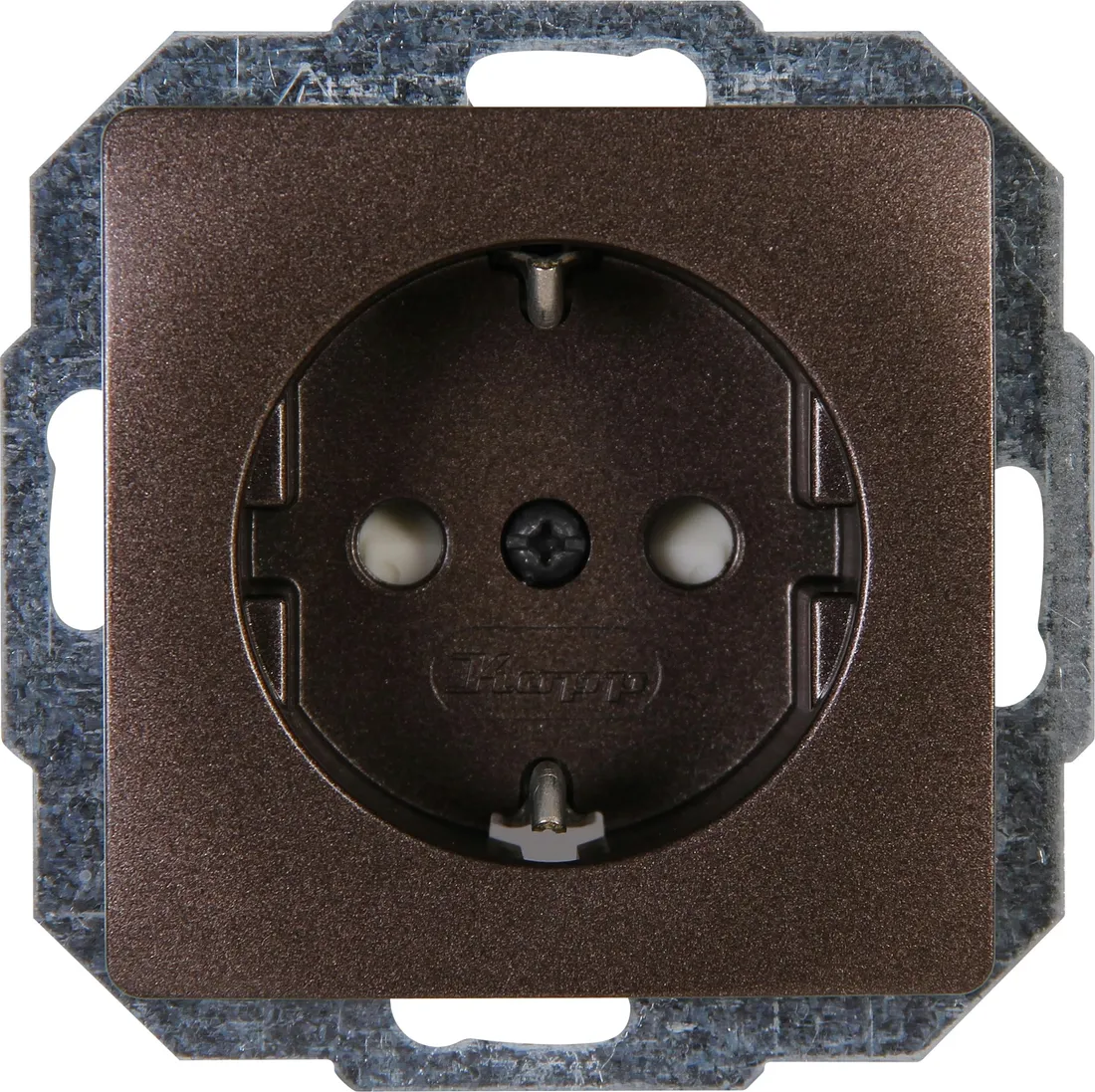 gniazdo-elektryczne-scienne-kopp-brazowy