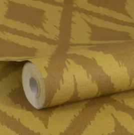 decomode-tapeta-scienna-105-m-52-cm-zlocisto-miodowa-etniczny-wzor