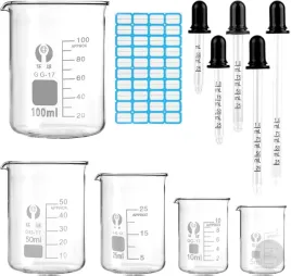 5x-szklana-miarka-zlewka-lekcje-chemii-nauka-pesety-kroplomierz-etykiety
