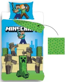komplet-poscieli-minecraft-140-x-200-cm-wielokolorowy