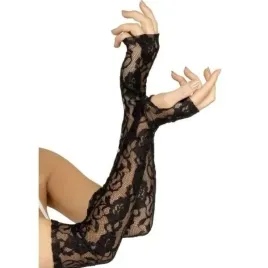 rekawiczki-dlugie-czarne-koronkowe-bez-palcow