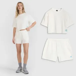 komplet-koszulka-i-spodenki-damskie-4f-fitness-sportowy-lato-modny-bialy-m