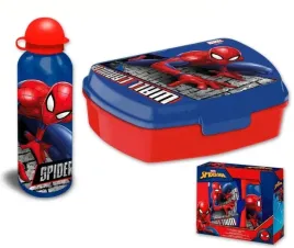 zestaw-bidon-i-sniadaniowka-kids-euroswan-spider-man-500-ml