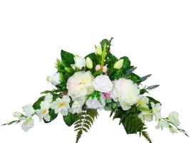 stroik-grob-cmentarz-wielkanocny-pisanki-bialy-tulipany-piwonie-687bp