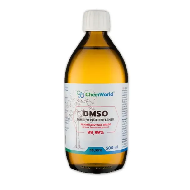 ChemWorld DMSO Dimetylosulfotlenek 99,9% CZDA 500