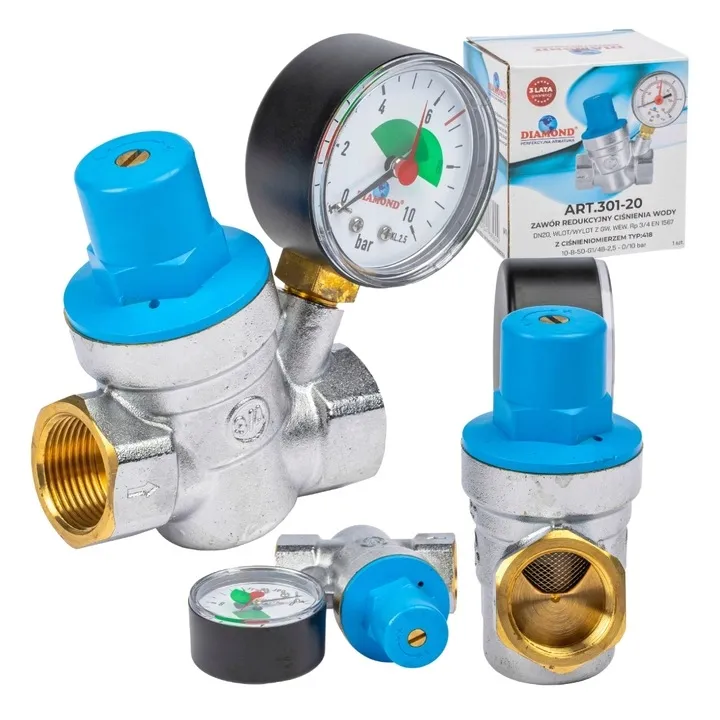 reduktor-regulator-cisnienia-wody-z-manometrem-fi-1-cal-gw-dn25-mosiezny