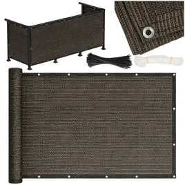 oslona-balkonowa-maskujaca-100x500-cm-mata-na-balkon-zacieniajaca-95percent-braz