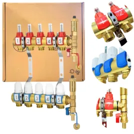 rozdzielacz-ogrzewania-podlogowego-podlogowki-5-obwodow-sekcji-mosiezny