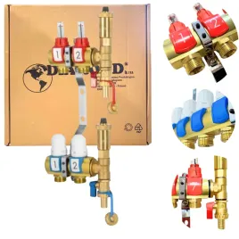 rozdzielacz-ogrzewania-podlogowego-podlogowki-2-obwody-sekcje-mosiezny