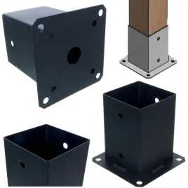 podstawa-slupa-przykrecana-120x120-czarna-malowana-ral-9005-ocynk