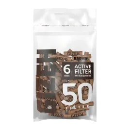 filtry-weglowe-gizeh-brown-active-filter-6mm-50szt