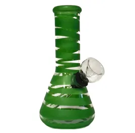 fajka-wodna-szklana-bongo-amsterdam-green-zielone-13cm-sprzeglo