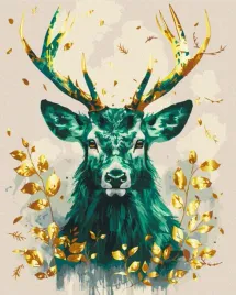 malowanie-po-numerach-brushme-40x50-cm-gold-szmaragdowa-korona-lasu