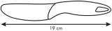 tescoma-noz-nozyk-do-masla-presto-19-cm-stan-nowy