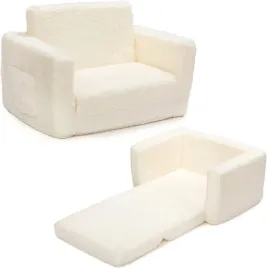 bejoy-sofa-dla-dzieci-2w1-kanapa-rozkladana-fotel-miekka-sherpa-biala