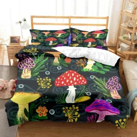 zestaw-kolorowa-posciel-z-grzybami-mikrofibra-135x200cm-80x80cm