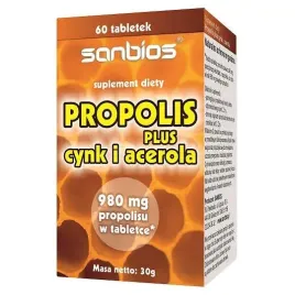 sanbios-propolis-plus-odpornosc-witamina-c-cynk-60-tabletek
