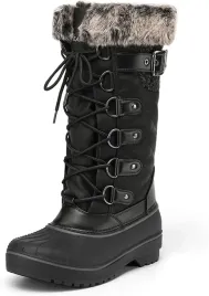 damskie-buty-sniegowe-wodoodporne-podeszwa-antyposlizgowa-czarne-38