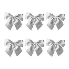 kokardki-swiateczne-duze-srebrne-6-sztuk-kokardy-prezent