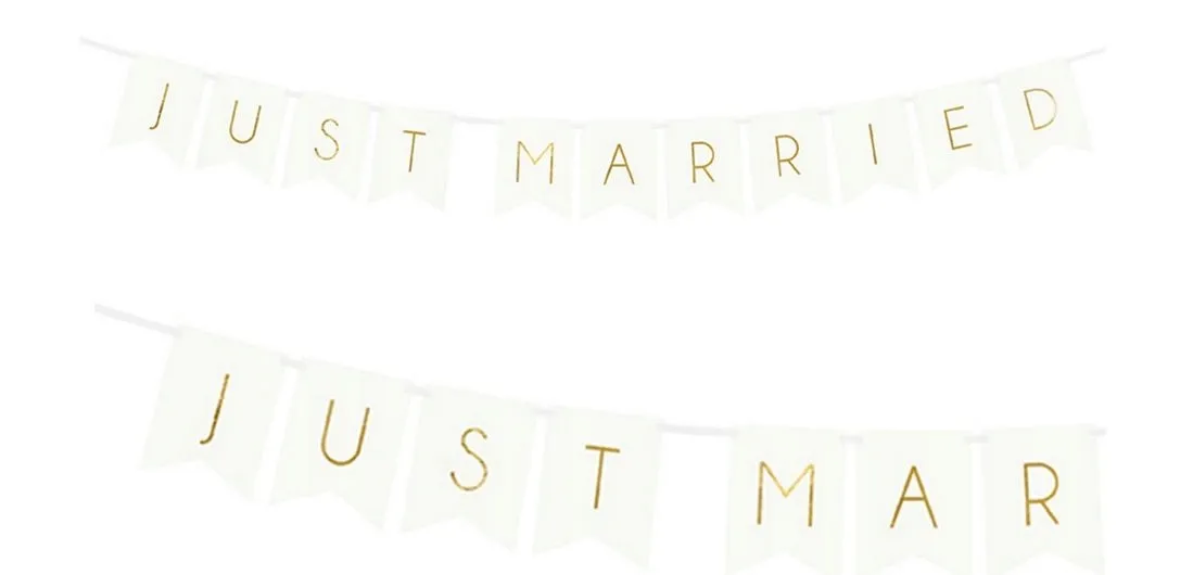 baner-just-married-bialy-15-x-155-cm