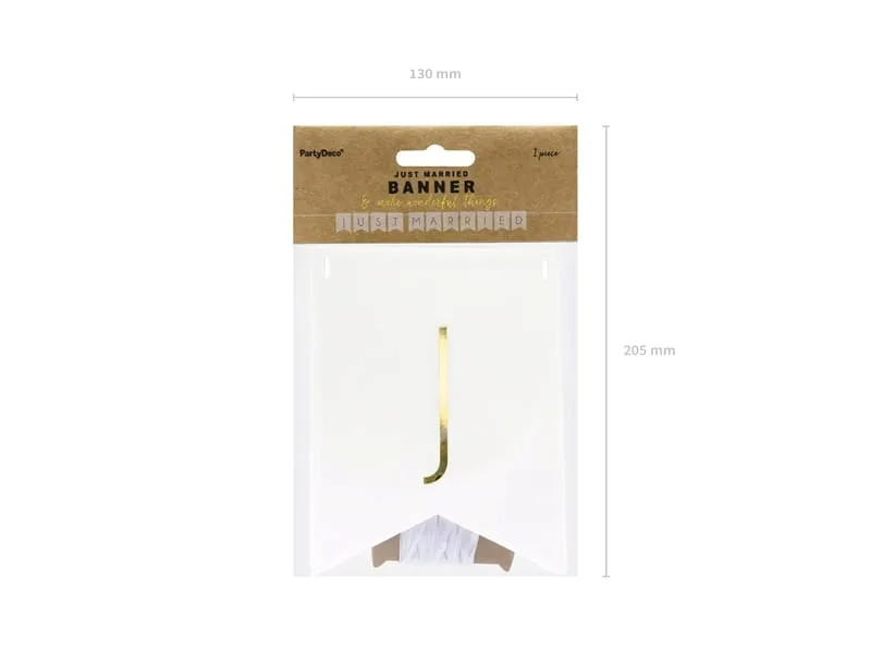 baner-just-married-bialy-15-x-155-cm